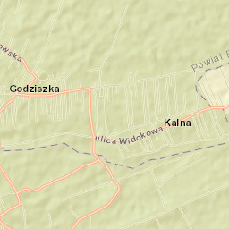 Godziszka Street Map
