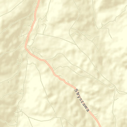 Stryszawa Street Map