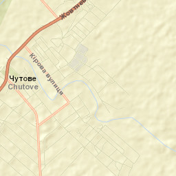 Chutove Street Map