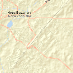 Nova Vodolaha Street Map