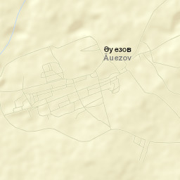 Auezov Street Map