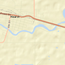 Hearst Street Map