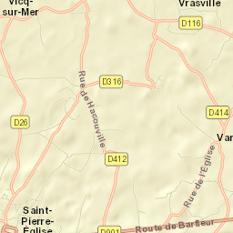 Saint-Pierre-Église Street Map
