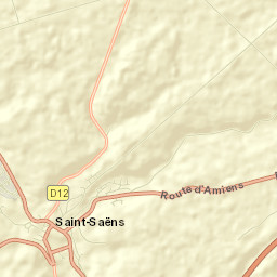 Saint-Saëns Street Map