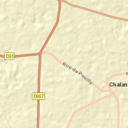 Crécy-sur-Serre Street Map