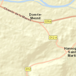 Dom-le-Mesnil Street Map