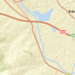 Balan Street Map