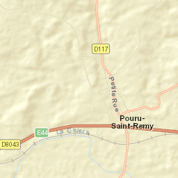 Pouru-Saint-Remy Street Map