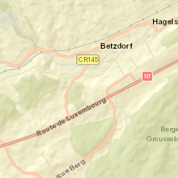 Betzdorf Street Map