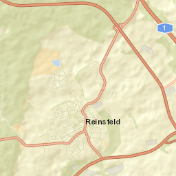 Reinsfeld Street Map