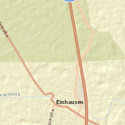 Einhausen Street Map