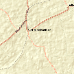Geroldshausen Street Map