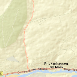 Frickenhausen Street Map