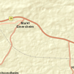 Markt Einersheim Street Map