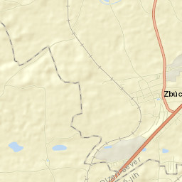 Zbůch Street Map