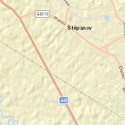 Štěpánov Street Map