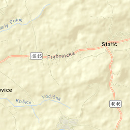 Staříč Street Map