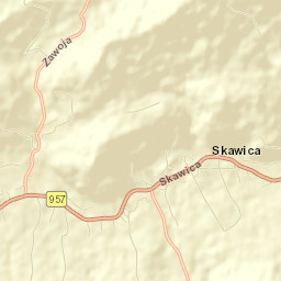 Skawica Street Map