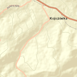 Juszczyn Street Map