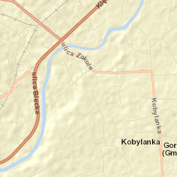 Kobylanka Street Map
