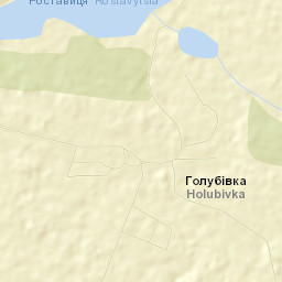 Holubivka Street Map