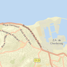 Équeurdreville-Hainneville Street Map