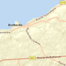 Bretteville Street Map