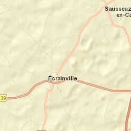 Écrainville Street Map