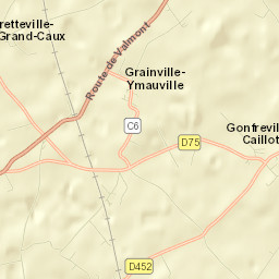 Bretteville-du-Grand-Caux Street Map
