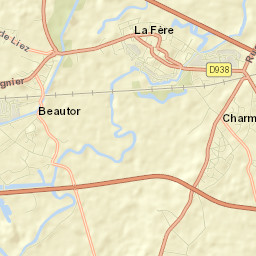 Beautor Street Map