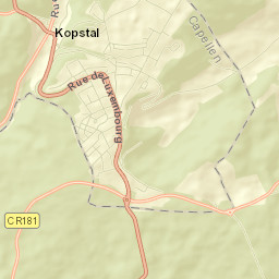Kopstal Street Map