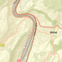 Nittel Street Map