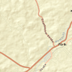 Fürth Street Map
