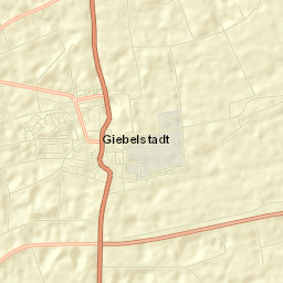 Giebelstadt Street Map