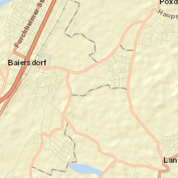 Langensendelbach Street Map