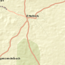Effeltrich Street Map