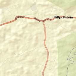 Hiltpoltstein Street Map