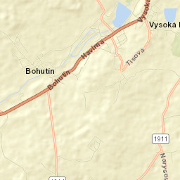 Bohutín Street Map