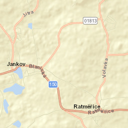 Okres Benešov Street Map