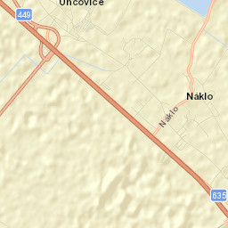 Náklo Street Map