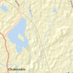 Okres Olomouc Street Map