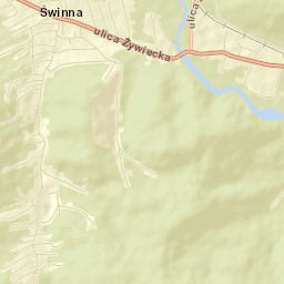 Świnna Street Map