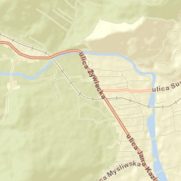 Jeleśnia Street Map