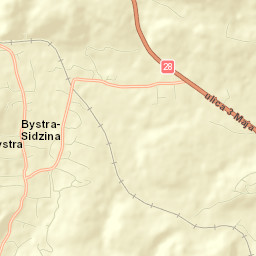 Bystra Street Map
