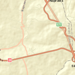 Naprawa Street Map