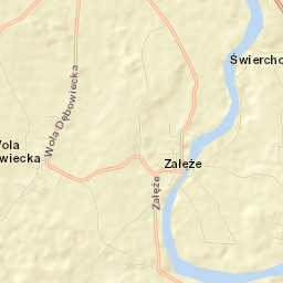 Powiat jasielski Street Map