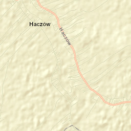 Haczów Street Map