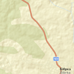 Bibrka Street Map