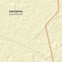 Zarudintsi Street Map