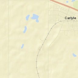 Carlyle Street Map